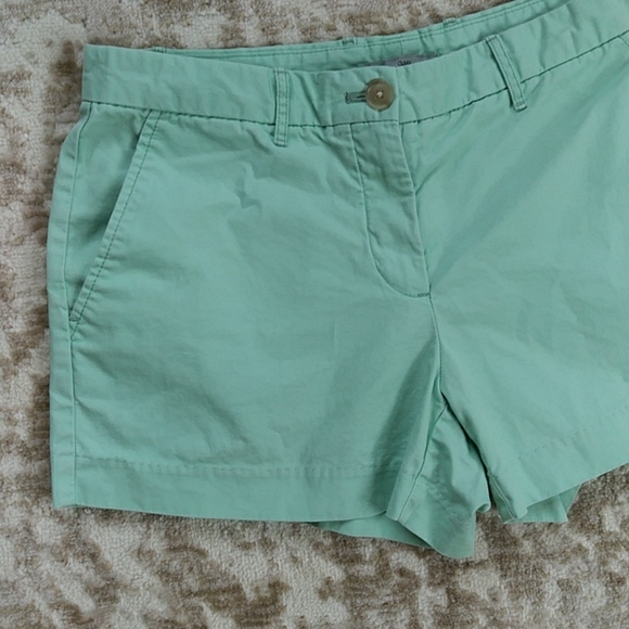 Gap Cotton Short Shortie Shorts 4 Bright Seafoam - Picture 7 of 16